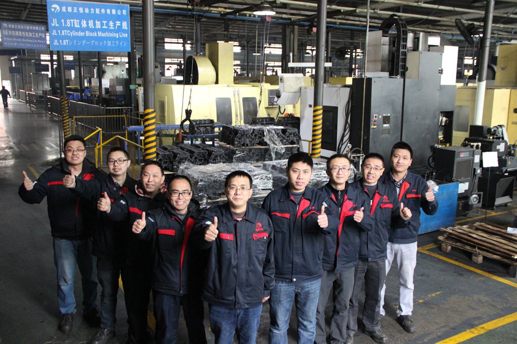 bevictor伟德因你们而自豪–吉利1.8T发动机缸体项目